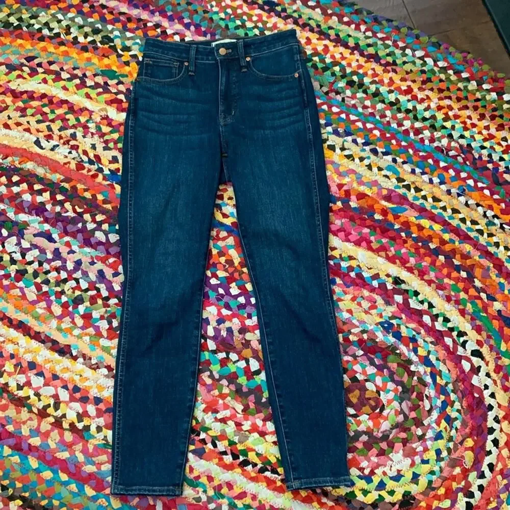 Madewell Curvy High Rise Skinny Denim Jeans